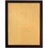 Плакетка Plaque XL, венге с золотистой пластиной