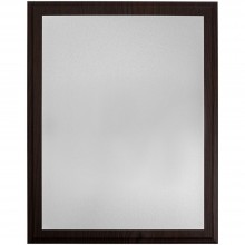 Плакетка Plaque XL, венге с серебристой пластиной Плакетка Plaque XL, венге с серебристой пластиной