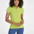 Рубашка поло женская People 210, зеленое яблоко
