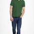 Рубашка поло мужская с контрастной отделкой Practice 270, зеленый/белый