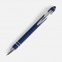 Ручка шариковая Pointer Soft Touch со стилусом, темно-синяя