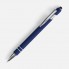 Ручка шариковая Pointer Soft Touch со стилусом, темно-синяя