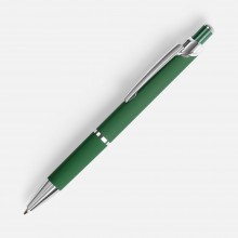 Ручка шариковая Chromos Soft Touch, зеленая Ручка шариковая Chromos Soft Touch, зеленая