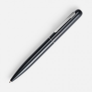 Ручка шариковая Scribo, матовая черная