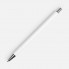 Ручка шариковая Slim Beam, белая