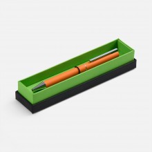 Ручка шариковая Blade Soft Touch в футляре, оранжевая Ручка шариковая Blade Soft Touch в футляре, оранжевая