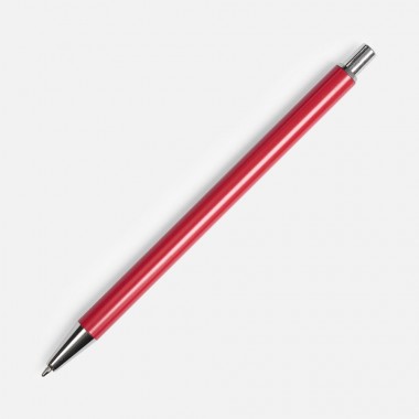 Ручка шариковая Slim Beam, красная