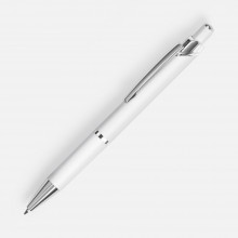 Ручка шариковая Chromos Soft Touch, белая Ручка шариковая Chromos Soft Touch, белая