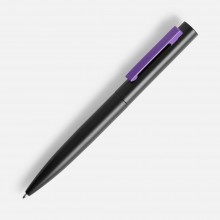 Ручка шариковая Inkolor, черная с фиолетовым Ручка шариковая Inkolor, черная с фиолетовым