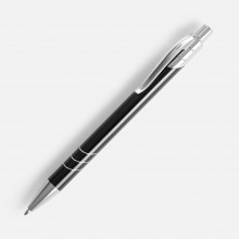 Ручка шариковая Undertone Metallic, черная Ручка шариковая Undertone Metallic, черная