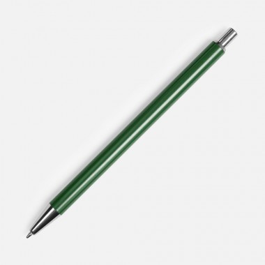 Ручка шариковая Slim Beam, зеленая