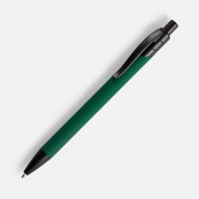 Ручка шариковая Undertone Black Soft Touch, зеленая