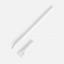 Ручка шариковая Carton Plus, ver.2, белая Ручка шариковая Carton Plus, ver.2, белая
