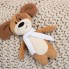 Мягкая игрушка Beastie Toys, собачка с белым шарфом