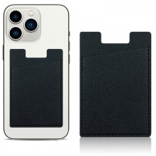 Держатель карт на телефоне SlimPocket, чёрный Держатель карт на телефоне SlimPocket, чёрный