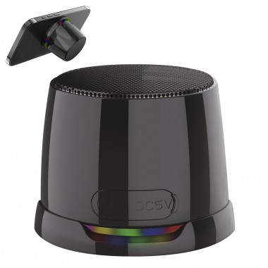 Магнитная беспроводная Bluetooth колонка-подставка Wave 5W, черная