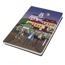 Записная книжка A5 Dziuna Зыбицкая в линейку 15,5 x 21 см Записная книжка A5 Dziuna Зыбицкая в линейку 15,5 x 21 см