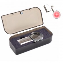 Флешка Diamond 16 Гб в футляре, красный Флешка Diamond 16 Гб в футляре, красный