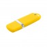 Флешка Shape с покрытием Софт Тач 16 GB, желтая