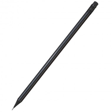 Карандаш с цветным корпусом Negro, черный