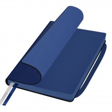Ежедневник недатированный, Portobello Trend, Chameleon Smart, синий/белый, 145х210, 256 стр, для лазерной гравировки, срез синий, 2ляссе