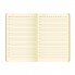 Ежедневник недатированный, Portobello Trend, Aurora , жесткая обложка, 145х210, 256 стр, черный/желтый