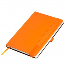 Ежедневник недатированный, Portobello Trend, Alpha , жесткая обложка , 145х210, 256 стр, оранжевый/коричневый
