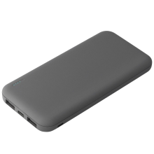 Внешний аккумулятор с подсветкой Luce 10000 mAh, серый