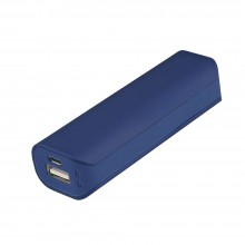 Внешний аккумулятор, Aster PB, 2000 mAh, пластик, 90х30х21 мм, синий, подарочная упаковка с блистером