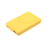 Внешний аккумулятор Largo PD 5000mAh с функцией беспроводной зарядки 15W, желтый