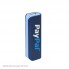 Внешний аккумулятор, Aster PB, 2000 mAh, пластик, 90х30х21 мм, синий/голубой, подарочная упаковка с блистером