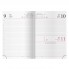 Ежедневник PORTLAND 5450 (650) 145x205 мм,т.- синий, белый блок,серебр.срез,красно-черн.графика 2019