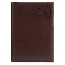 Ежедневник PORTLAND, А4, датированный (2020 г.), коричневый