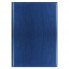 Ежедневник REINA 5488 210x297 мм синий, белый блок, посеребренный срез 2019