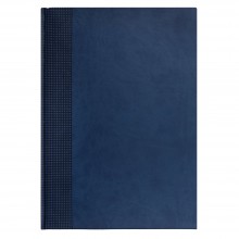 Ежедневник VELVET, А4, датированный (2020 г.), синий