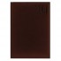 Ежедневник PORTLAND 5488 210х297 мм коричневый, белый блок, золоченый срез,красно-черн.графика 2019