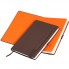 Ежедневник недатированный, Portobello Trend, Alpha, 145х210, 256 стр, коричневый/оранжевый