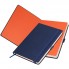 Ежедневник недатированный, Portobello Trend, Monte, 145х210, 256 стр, синий/оранжевый