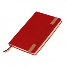 Ежедневник недатированный, Portobello Trend, Marseille soft touch, 145х210, 256 стр, красный