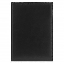 Недатированный ежедневник PORTLAND 650U (5452) 145x205 мм черный, белый блок