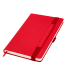 Ежедневник Alpha недатированный, красный/серый