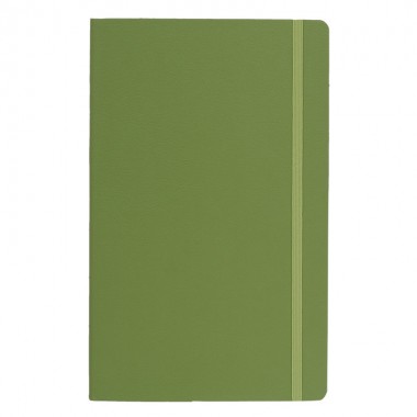 Записная книга Portobello (клетка) , SORRENTO FLEX, 13*21см, зеленый