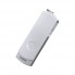 USB Флешка Portobello, Elegante, 16 Gb, Toshiba chip, Twist, 57x18x10 мм, серебряный