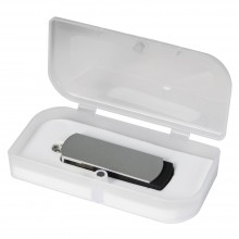USB Флешка Portobello, Elegante, 16 Gb, Toshiba chip, Twist, 57x18x10 мм, черный, в подарочной упаковке