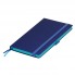 Подарочный набор Portobello/Blue Ocean синий-аква(Ежедневник недат А5, Ручка)