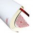 Подарочный набор Portobello/Rushnik белый-красный (Ежедневник недат А5, Ручка)