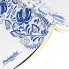 Подарочный набор Portobello/Gzhel белый-синий (Ежедневник недат А5, Ручка)