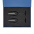 Подарочный набор 2 бокала для шампанского Black Edition в синей коробке