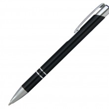 Ручка шариковая, COSMO, металл, черный