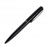 Шариковая ручка, Opera, поворотный мех-м, черный матовый, отделка черный никель, в упаковке с логотипом